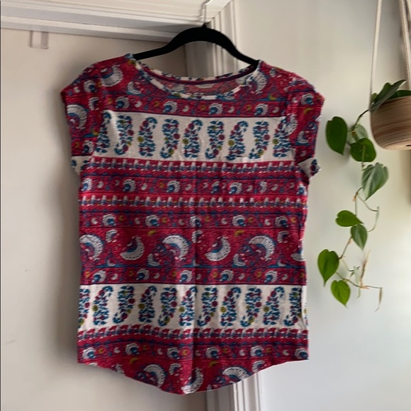 Ann Taylor Loft Short Sleeve Shirt - Picture 2 of 5